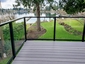 Black Aluminum Glass Railing - Seatac, WA