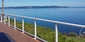 White Aluminum Glass Railing - Seattle, WA