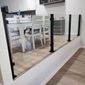Black Aluminum Glass Railing - South Windsor, CT