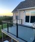 Black Aluminum Glass Railing - Wallingford, CT