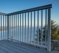 Silver Aluminum Picket Railing - Manzanita, OR