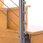 Round Terminal Stainless Steel Fascia Mount Post