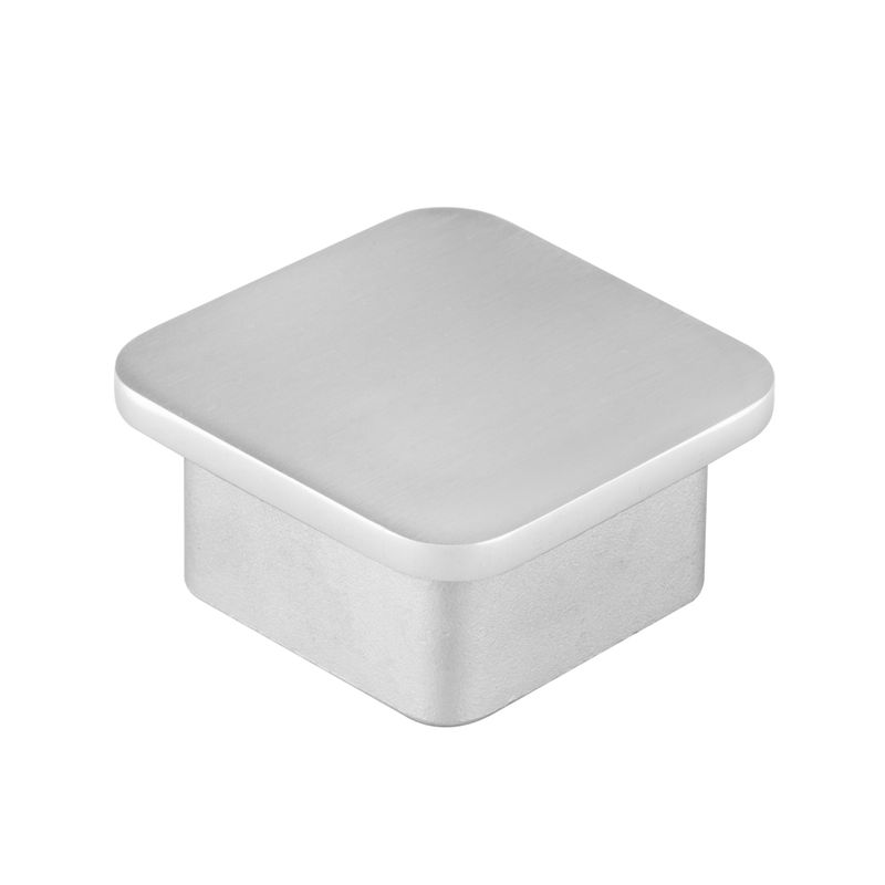 Square Post Cap Connector for Stainless Steel Rail Systems