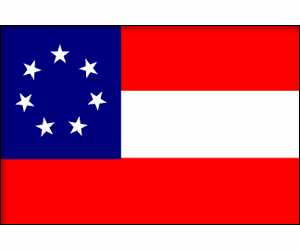 1st Confederate Polyester Flag 3 X 5