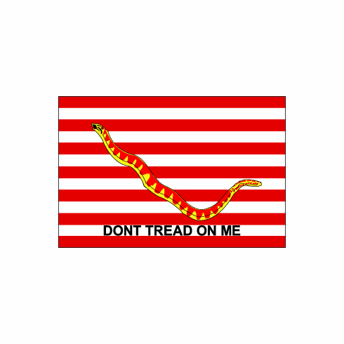 1st Navy Jack Polyester Flag 3 X 5