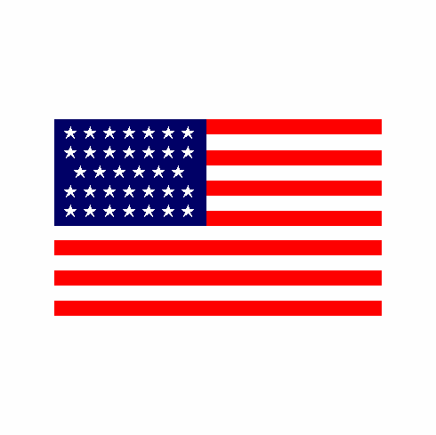 34 Star United States Polyester Flag 3 X 5