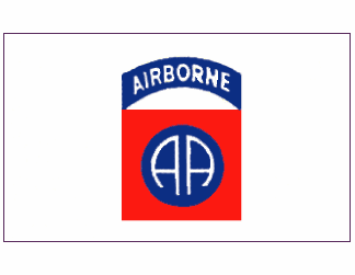 82nd Airborne Flag 3 x 5