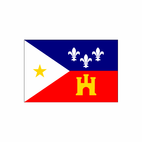 Acadania Polyester Flag - 3'x5'