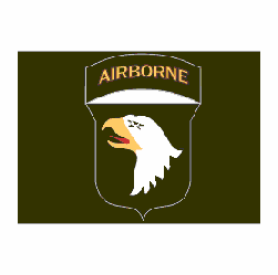 Airborne Polyester Flag 3 X 5