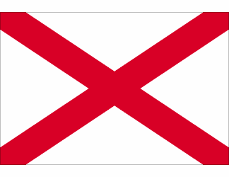 Alabama Polyester Flag - 3 X 5