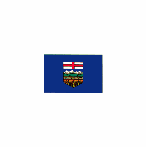 Alberta Polyester Flag 3 X 5