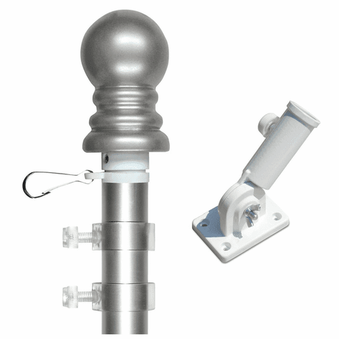 Aluminum Rotating Anti-Furl Poles - 6'