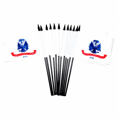 Army Polyester Table Flags - 12 pack