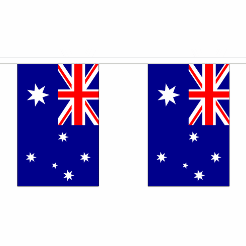 Australia String Flag Bunting