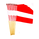 10 Pack India 4"x6" Flag Desk Table Stick (Sewn Edges) 100D