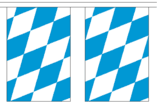 Bavaria String Flag Bunting