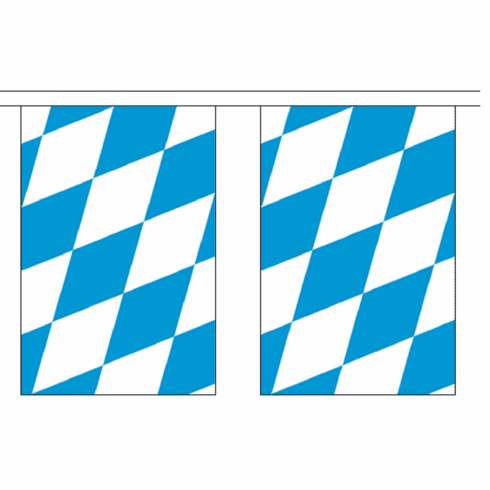 Bavaria String Flag Bunting