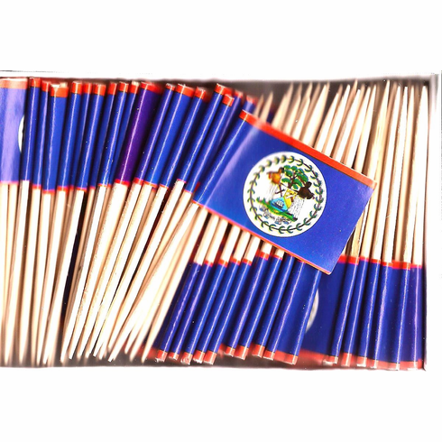 Belize Flag Tooithpicks