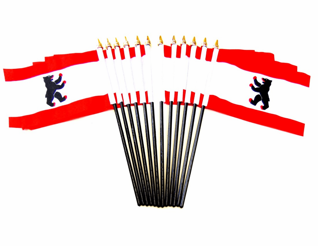 Berlin Polyester Table Flag - 12 per pack