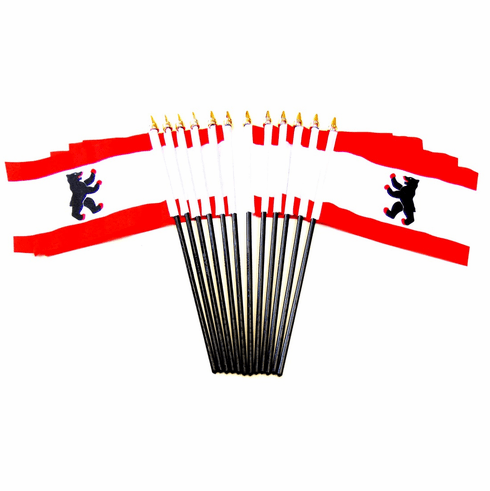 Berlin Polyester Table Flag - 12 per pack