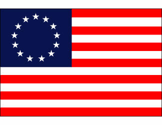 Betsy Ross 13 Star Polyester Flag 3 X 5