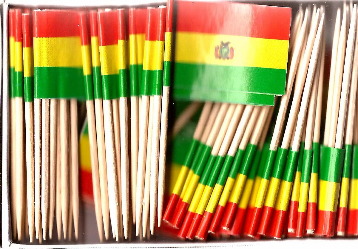 Bolivia Flag Toothpicks