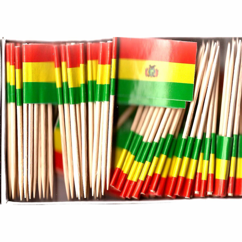 Bolivia Flag Toothpicks