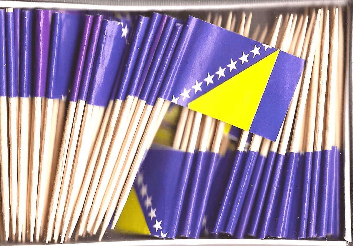 Bosnia Flag Toothpicks