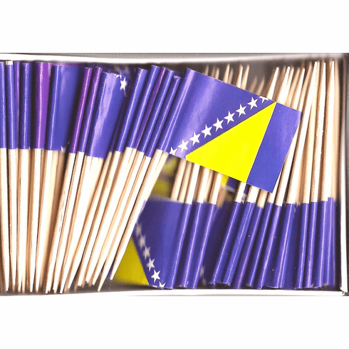 Bosnia Flag Toothpicks