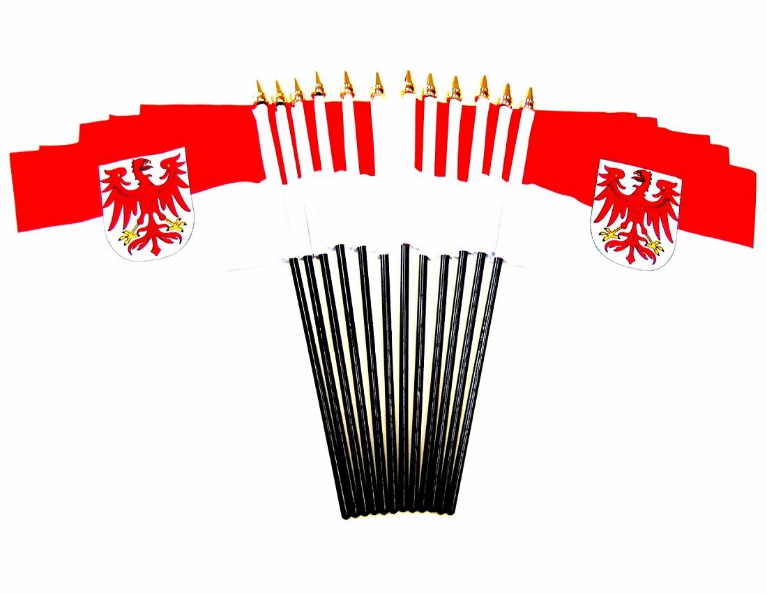Brandenburg Polyester Table Flag - 12 per pack