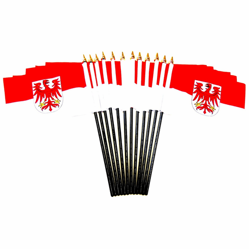 Brandenburg Polyester Table Flag - 12 per pack