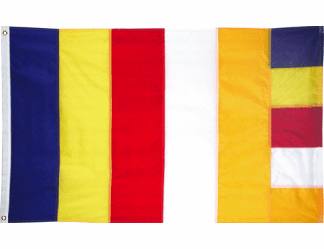 Buddhist Polyester Flag 3 X 5