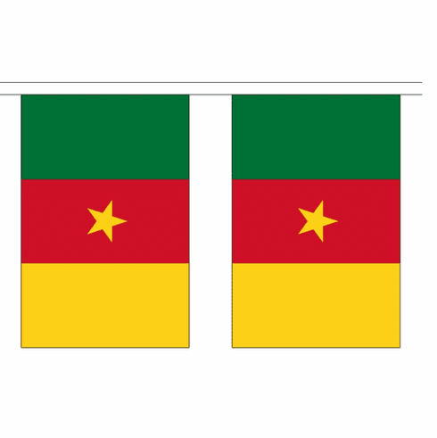 Cameroon String Flag Bunting