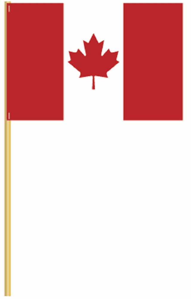 Canada Cotton Mini Flags