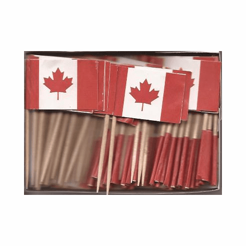 Canada Toothpick Flags