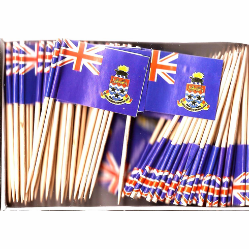 Cayman Islands Flag Toothpicks