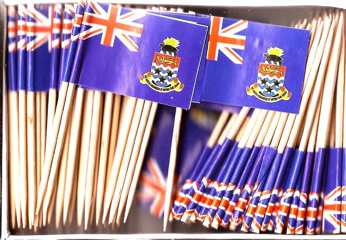 Cayman Islands Flag Toothpicks