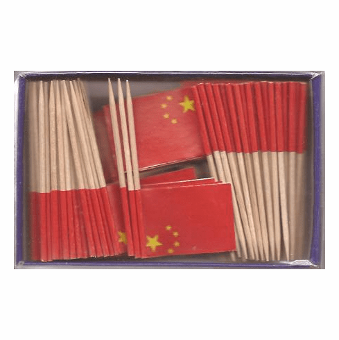 China Toothpick Flags