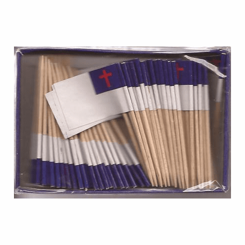 Christian Toothpick Flags