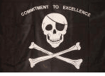 Commitment to Excellence Polyester Flag 3 X 5