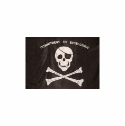 Commitment to Excellence Polyester Flag 3 X 5