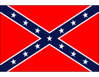 Confederate Polyester Flag 3' X 5'