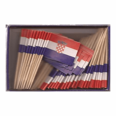 Croatia Toothpick Flags