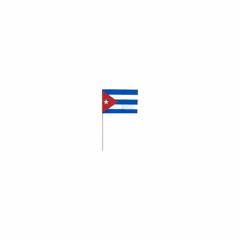 Cuba Cotton Mini Flags