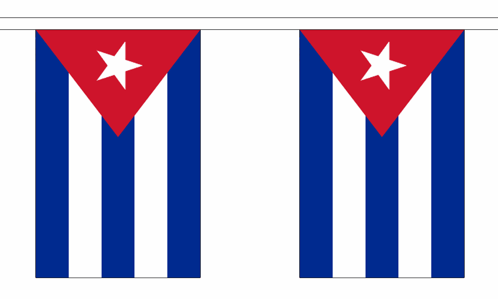 Cuba String Flag Bunting