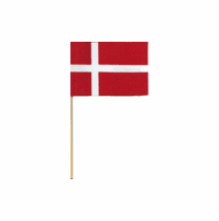Denmark Cotton Mini Flags