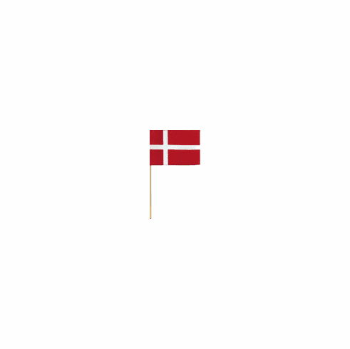 Denmark Cotton Mini Flags