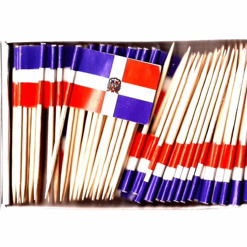 Dominican Republic Flag Toothpicks