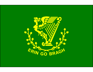 Erin Go Bragh Polyester Flag 3 X 5