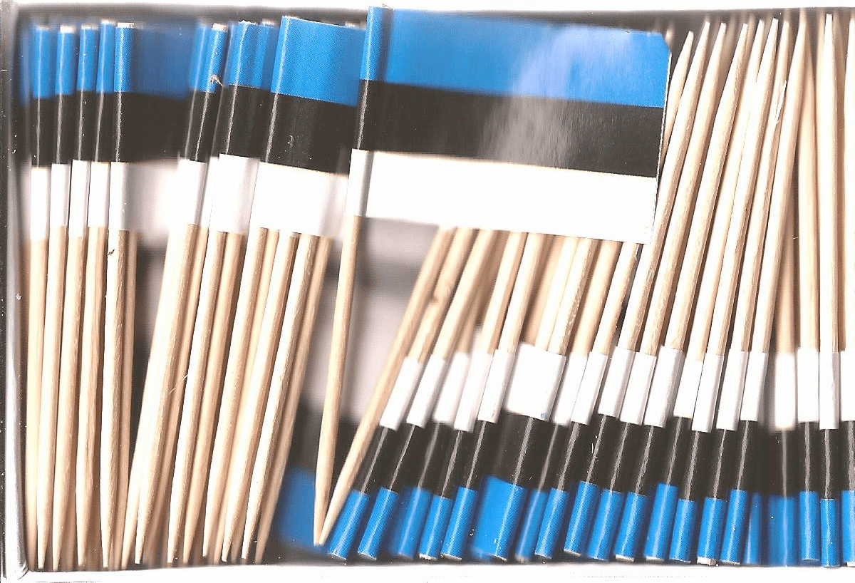 Estonia Flag Toothpicks